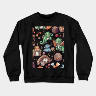 Dragon Whispers - Adorable Dragon Crewneck Sweatshirt